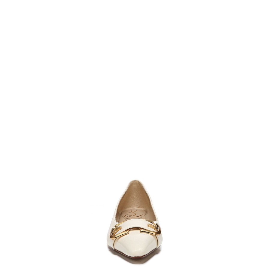 Shoes Sam Edelman | Jett Pointed Toe Flat Ivory