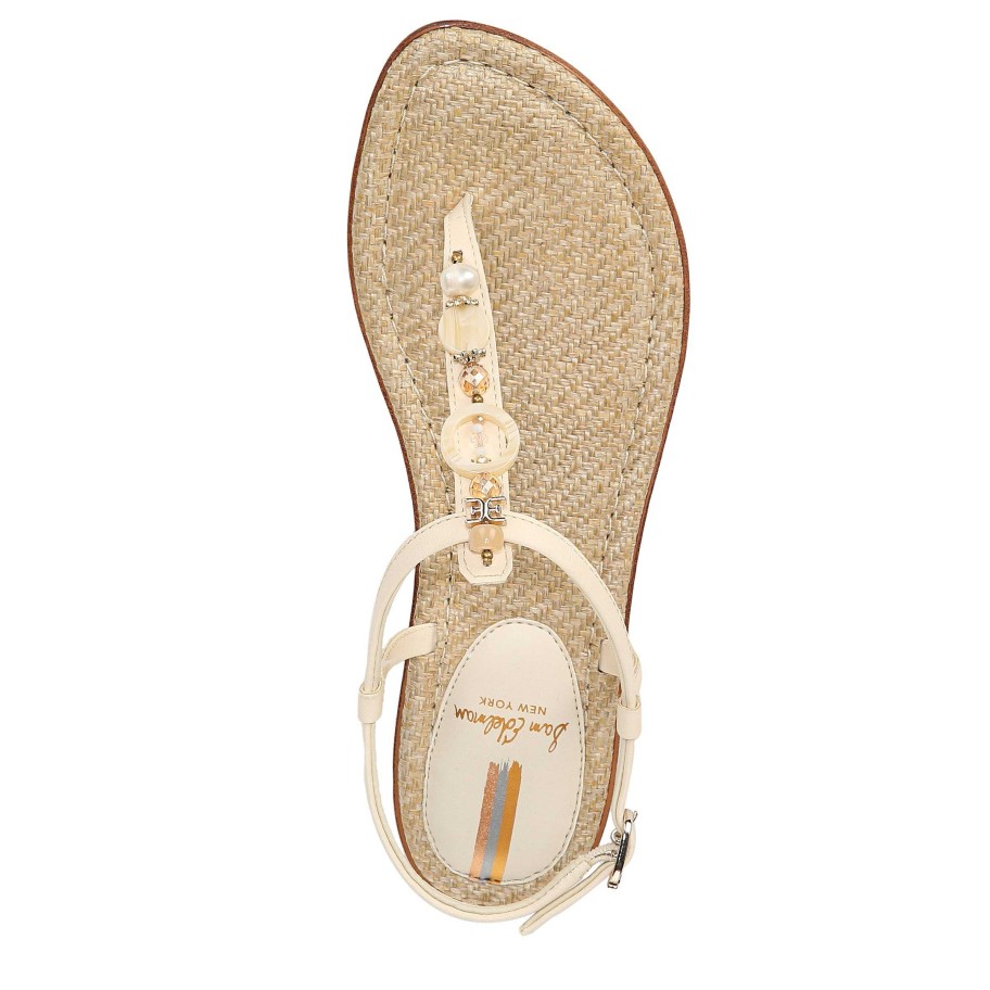 Classics Sam Edelman | Gigi Retro Thong Sandal Ivory