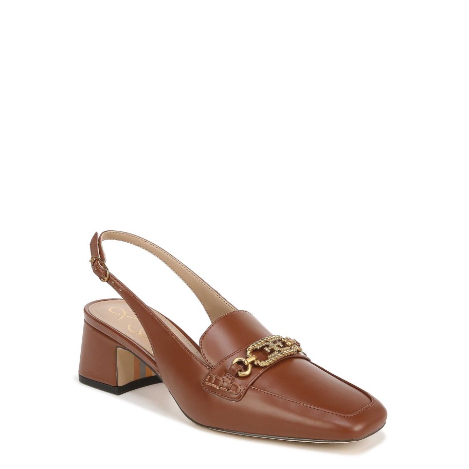 Shoes Sam Edelman | Teana Slingback Loafer Maroon