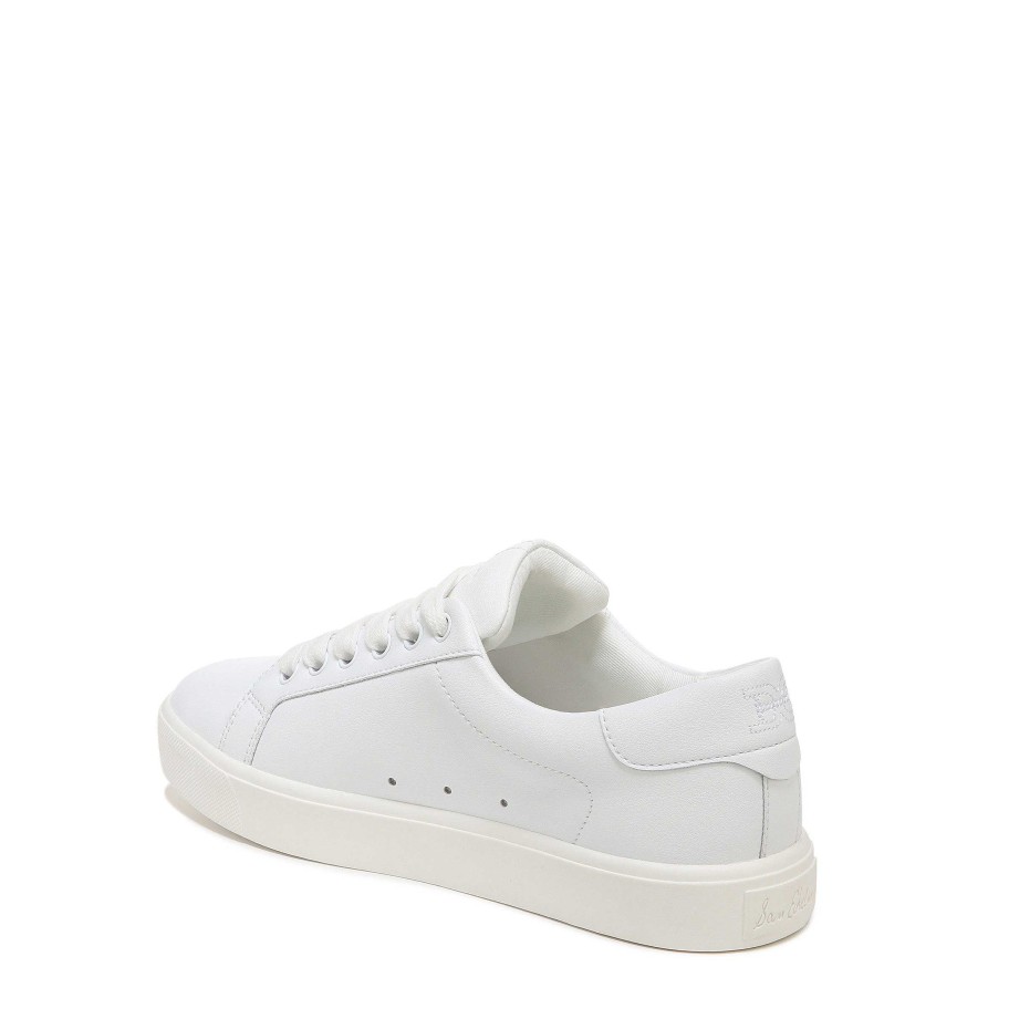 Shoes Sam Edelman | Ethyl Lace Up Sneaker White