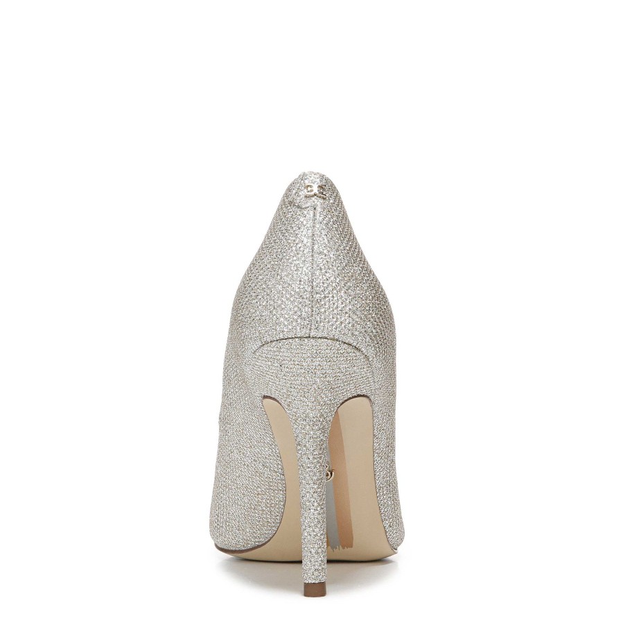 Classics Sam Edelman | Hazel Pointed Toe Heel Silver