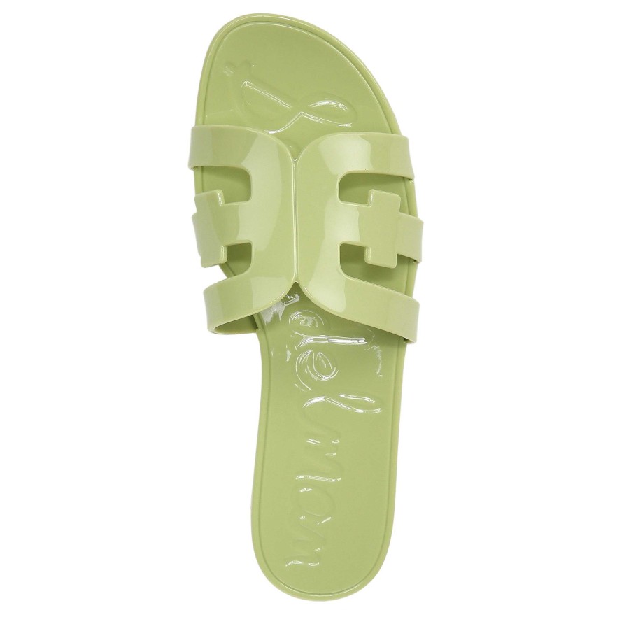 Classics Sam Edelman | Bay Jelly Slide Sandal Lightgreen