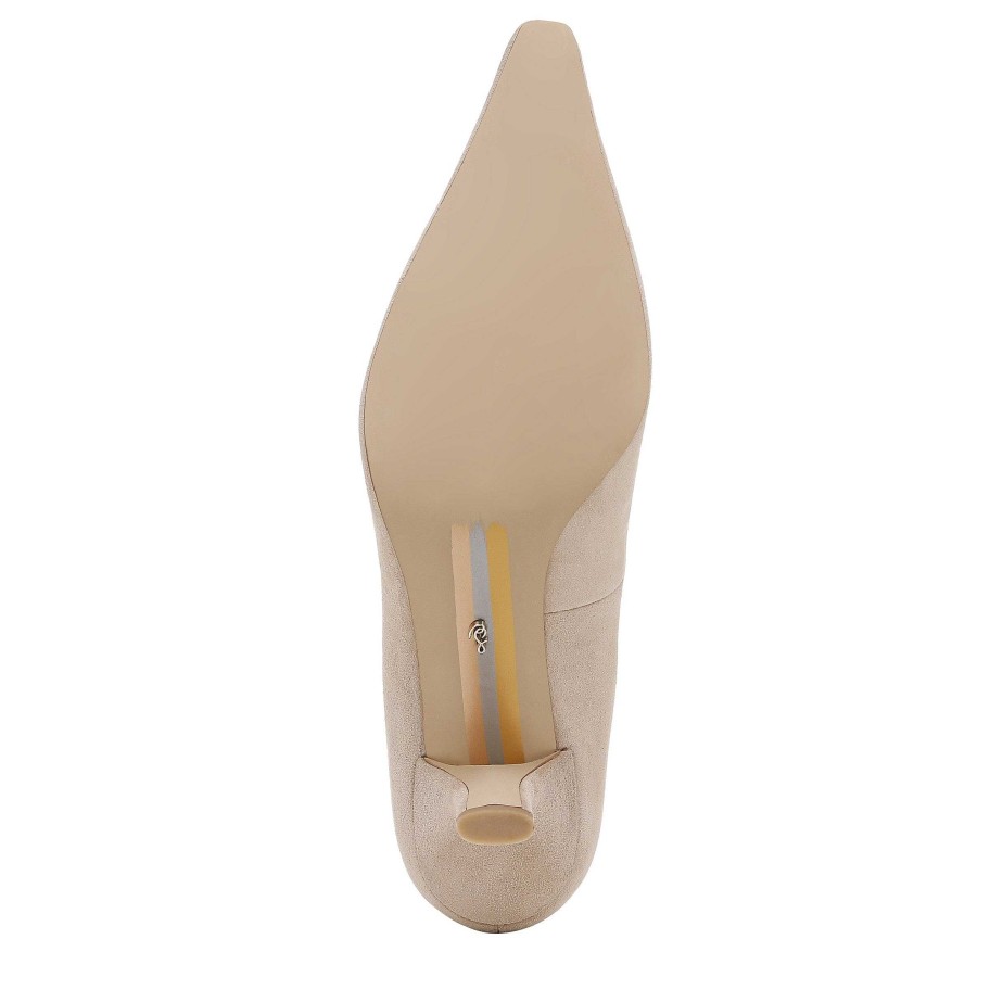 Shoes Sam Edelman | Bianka Kitten Heel Pump Antiquewhite