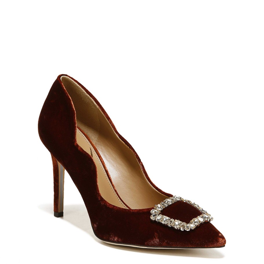 Shoes Sam Edelman | Harriett Pointed Toe Heel Maroon