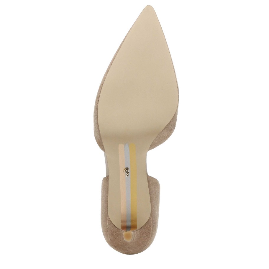 Shoes Sam Edelman | Jaina Pointy Toe Kitten Heel Peachpuff