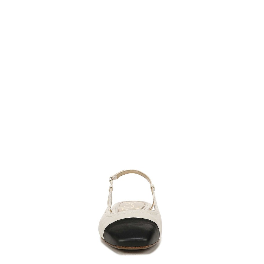 Shoes Sam Edelman | Kara Slingback Flat Black/ White