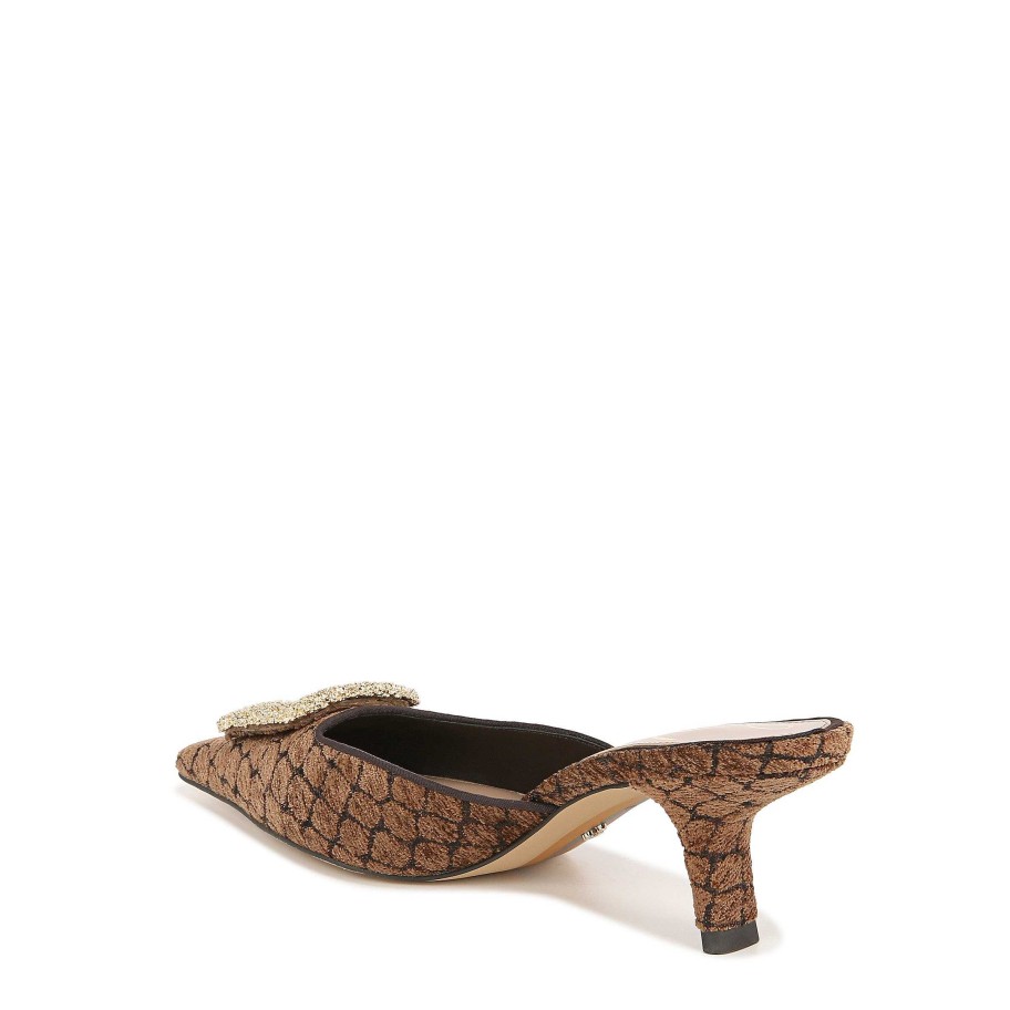 Shoes Sam Edelman | Brit Kitten Heel Mule Brown