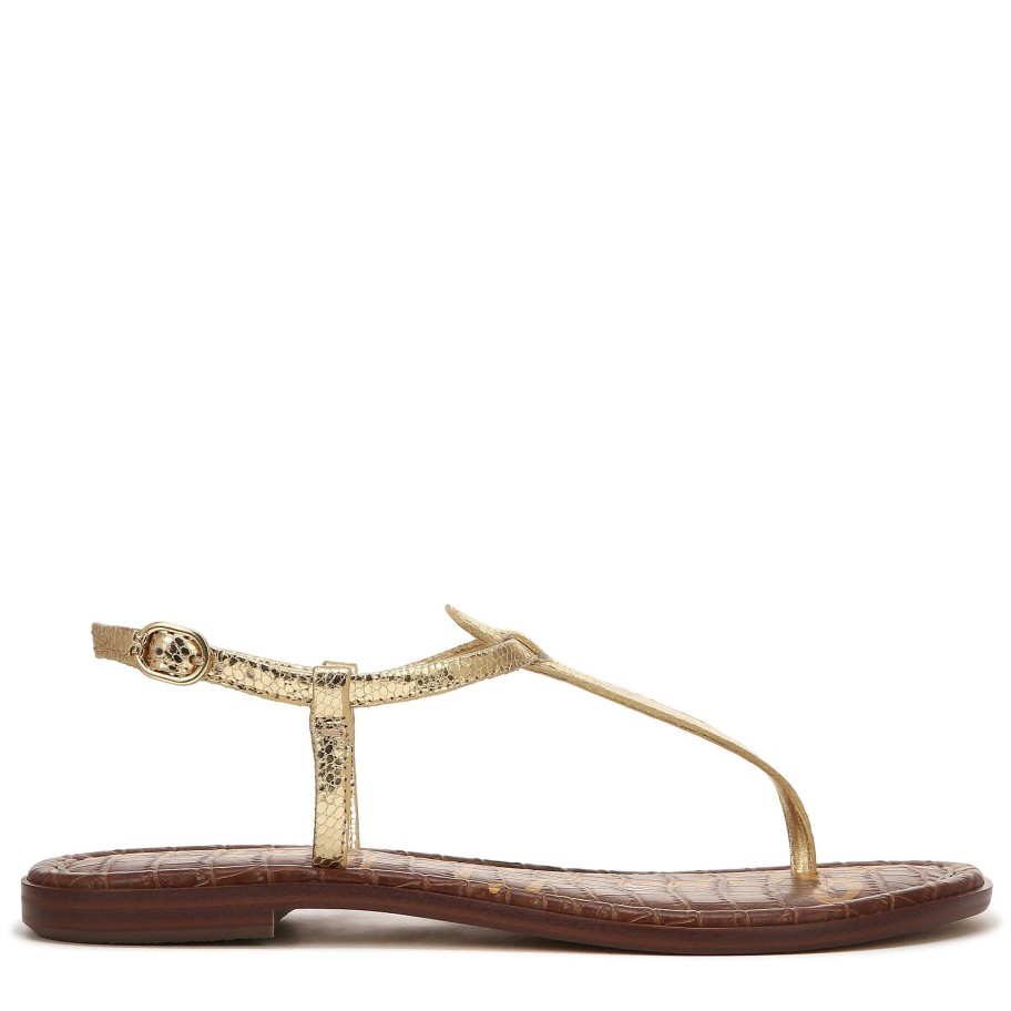 Classics Sam Edelman | Gigi Thong Sandal Gold