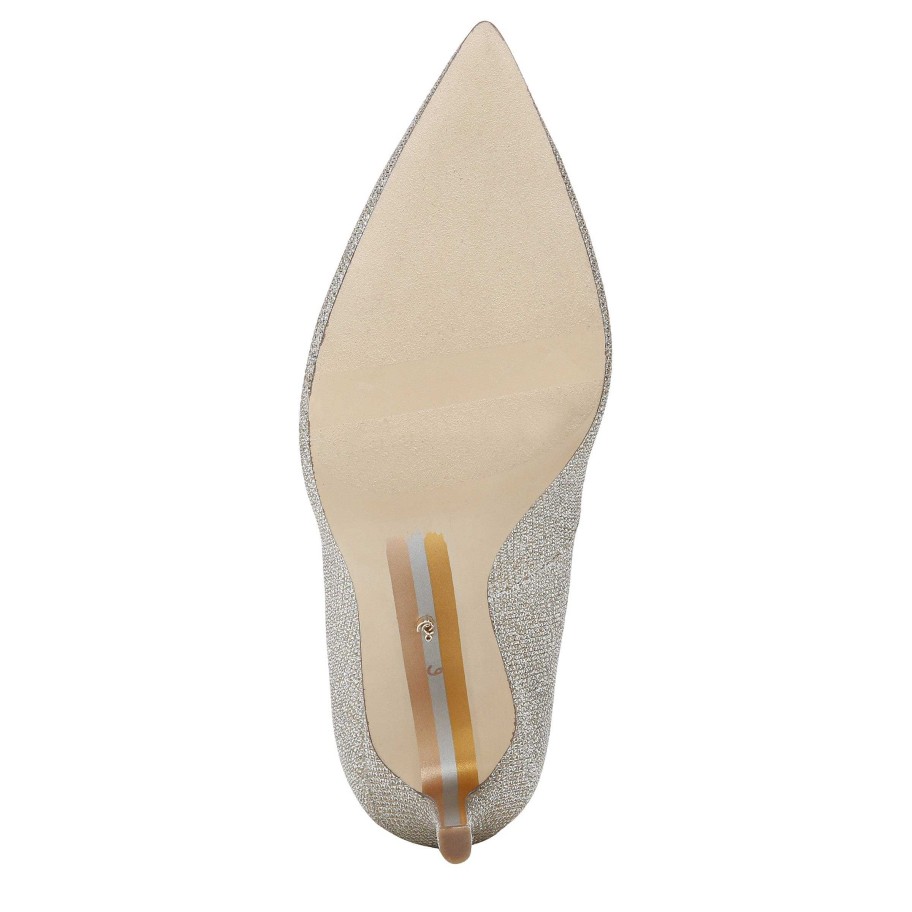 Classics Sam Edelman | Hazel Pointed Toe Heel Silver