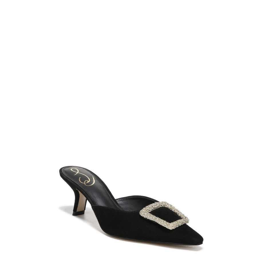 Shoes Sam Edelman | Brit Kitten Heel Mule Black