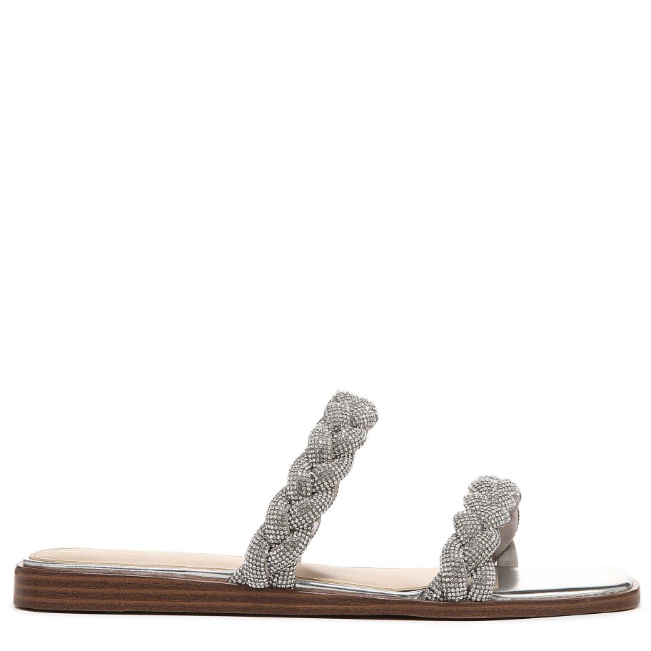 Shoes Sam Edelman | Inette Slide Sandal Silver