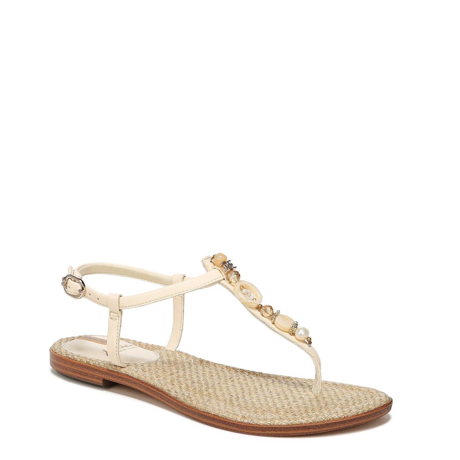 Shoes Sam Edelman | Gigi Retro Thong Sandal Ivory