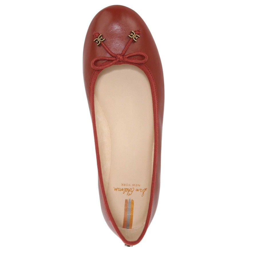 Classics Sam Edelman | Felicia Luxe Ballet Flat Red